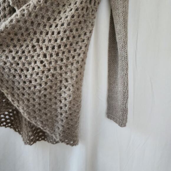 Anthropologie Elsamanda Cardigan Sweater Shawl Collar Mohair Blend Women’s S New - Picture 5 of 10